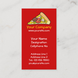 ピザスライス 名刺