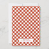 ピザスライス 招待状 (裏面)