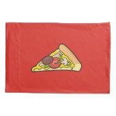 ピザスライス 枕カバー (裏面)