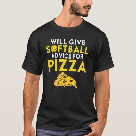 ピザソ与えボール用ウィルアドバイス Tシャツ (正面)