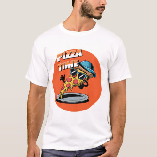 ピザタイムピザ愛好家 Tシャツ