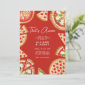 ピザタスアイタリアンモーレのリハ結婚ーサルディナー 招待状 (スタンド正面)