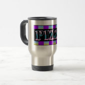 ピザタンブラー トラベルマグ (正面左)