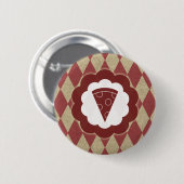 ピザダイヤモンド 缶バッジ (正面&裏面)