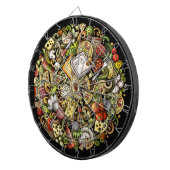 ピザダーツボード ダーツボード (正面右)