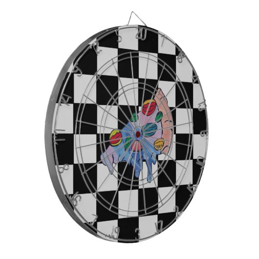 ピザチェス ダーツボード (正面左)