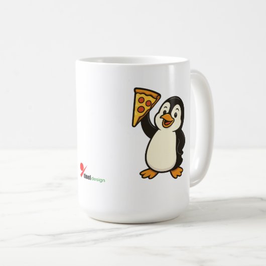 ピザチャンピオン コーヒーマグカップ (正面右)