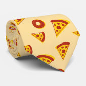 ピザテーマのタイ ネクタイ (ロール)