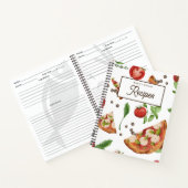 ピザテーマレシピ本 ノートブック (内部)