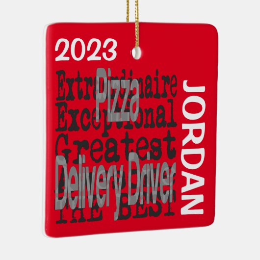 ピザデリバリードライバエクソナレアカスタム セラミックオーナメント (右)