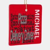 ピザデリバリードライバエクソナレアカスタム セラミックオーナメント (右)