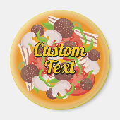 ピザトップ磁石 マグネット (正面)