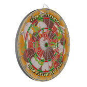 ピザトップ ダーツボード (正面左)