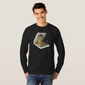 ピザトラ猫ペット Tシャツ (正面フル)