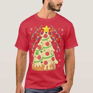 ピザトリー醜いクリスマスセーター Tシャツ