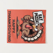 ピザトル食べクタペストリー タペストリー (正面(横))