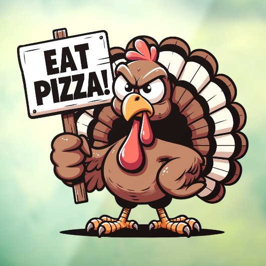 ピザトル食べコウの窓の貼り付け ウィンドウサイン