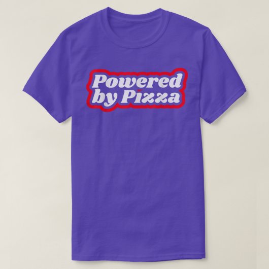 ピザトレーニングフィットネスジム Tシャツ (デザイン正面)