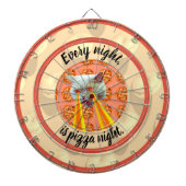 ピザナイトキャットダーツボード ダーツボード (正面)