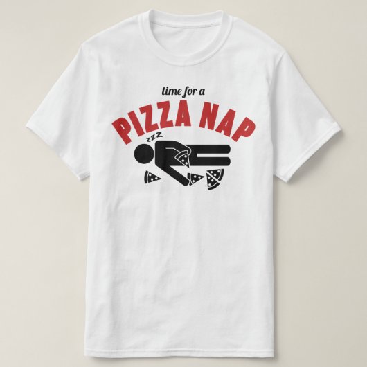 ピザナップ Tシャツ (デザイン正面)