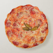 ピザノベルティ ラウンドクッション (裏面)