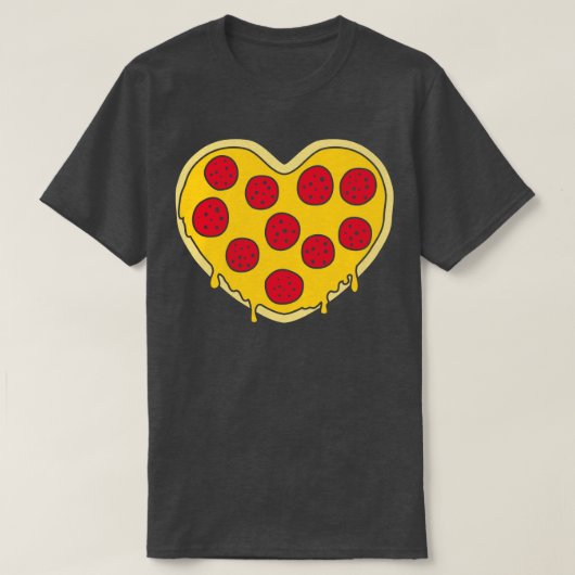 ピザハート Tシャツ (デザイン正面)