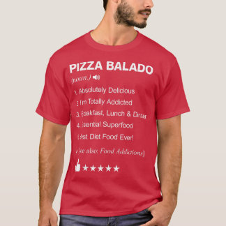 ピザバラドの定義の意味おもしろい Tシャツ