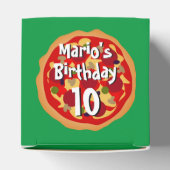 ピザバースデーパーティーの好意ミステリーボックス子供へ フェイバーボックス (上部)