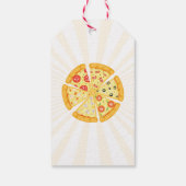 ピザバースデーパーティーラベルラベル ギフトタグ (裏面)