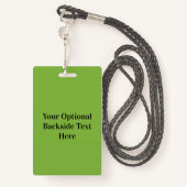 ピザパおもしろいグカスタム文字バッジ バッジ (裏面ランヤード)