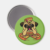 ピザパおもしろいグ磁石 マグネット (正面/裏面)