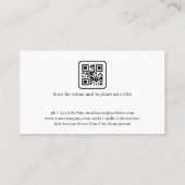 ピザパイイラストレーション | れんがオーブン 名刺 (裏面)