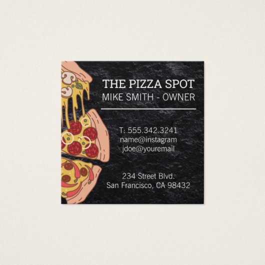 ピザパイスライス (正面)