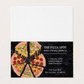 ピザパイスライス 名刺 (外部フラット)