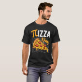 ピザパイデーマス数学好き Tシャツ (正面フル)