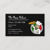 ピザパイレストイタリアンラン 名刺 (正面)