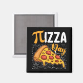 ピザパイ日数学の愛好家 マグネット (正面/裏面)