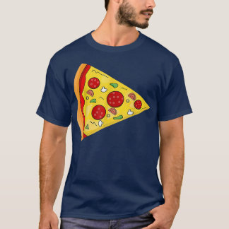 ピザパイ&スライスパパと息子マッチングピザ店 Tシャツ