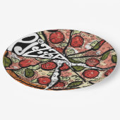 ピザパイ ペーパープレート (アングル)