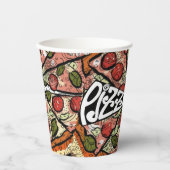 ピザパイ 紙コップ (正面)