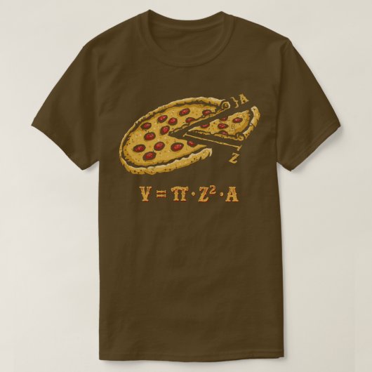 ピザパイ Tシャツ (デザイン正面)