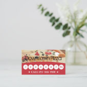 ピザパスタレストランカスタムロイヤリティ ロイヤリティカード (スタンド正面)