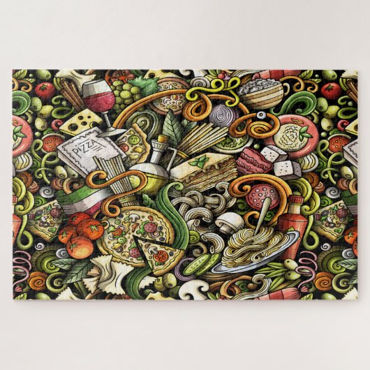 ピザパズル大 ジグソーパズル (横)