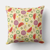 ピザパターン2 クッション (裏面)