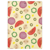 ピザパターン2 クリップボード (裏面)