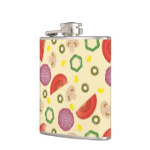 ピザパターン2 フラスク (左)