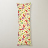 ピザパターン2 ボディピロー (裏面 (縦))