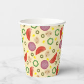 ピザパターン2 紙コップ (裏面)