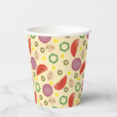 ピザパターン2 紙コップ (正面)