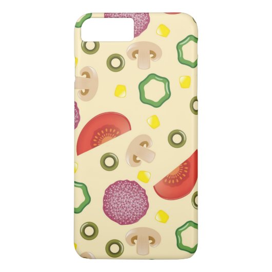 ピザパターン2 Case-Mate iPhoneケース (裏面)